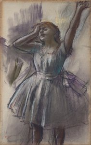 dansçı germe by Edgar Degas