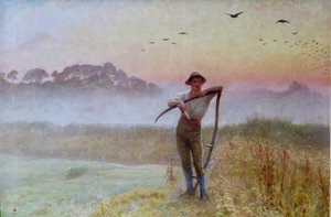 Bir Sonbahar Sabahı: Azrail... Tırpanlı Bir Adam by Edgar Barclay
