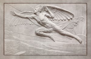 "Hız" (renkli taş) by Edgar Bertram Mackennal