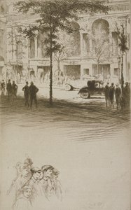 Bir kasaba meydanı, Sidonie-Gabrielle Colette (1873-1954) tarafından 