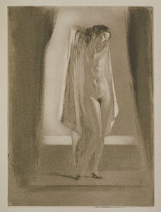 Banyodan çıkan bir kadın, Sidonie-Gabrielle Colette (1873-1954) tarafından 