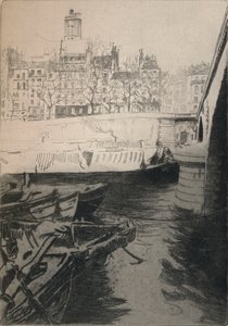 Saint-Gervais, 1915 by Edgar Chahine