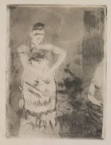 Şarkıcı by Edgar Degas
