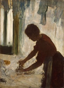 Ütüleyen Kadın, 1873 by Edgar Degas