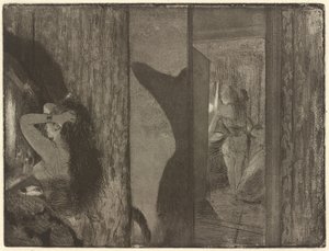Giyinme Odalarındaki Aktrisler, 18791880. by Edgar Degas