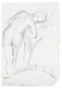 Banyodan Sonra by Edgar Degas