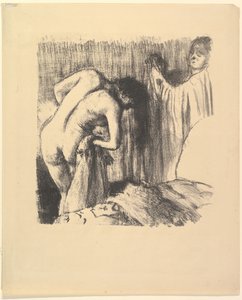Hamamdan Sonra III, 1891-92. by Edgar Degas