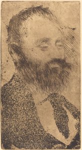 Alphonse Hirsch by Edgar Degas