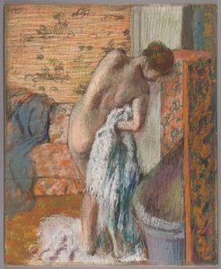 Banyodan sonra by Edgar Degas