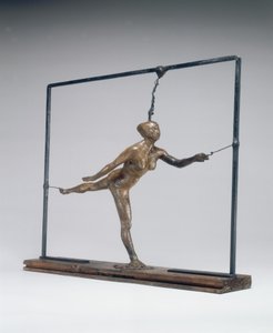 Sağ Bacak Üzerinde Arabesk, Sol Kol Önde, c. 18851890. by Edgar Degas