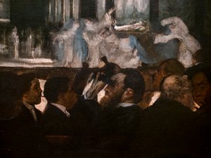 Şeytan Robert Balesi (detay). 1871-1872. Tuval üzerine yağlıboya. by Edgar Degas