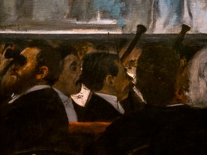 Şeytan Robert Balesi (detay). 1876. Tuval üzerine yağlı boya. by Edgar Degas