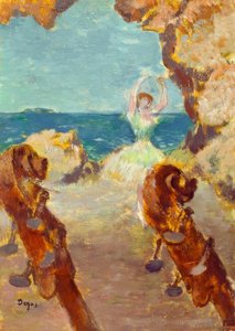 Bale Tiyatrosu by Edgar Degas