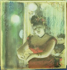 Kafe-Konser Şarkıcısı, 1878 dolayları by Edgar Degas