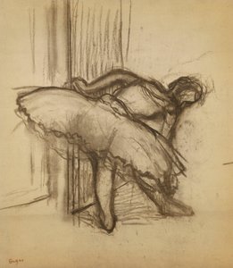 dans etmek; Dansçı, by Edgar Degas