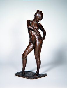 Taytının İplerini Bağlayan Dansçı, 1885-90 dolayları, döküm 1919 (bronz)