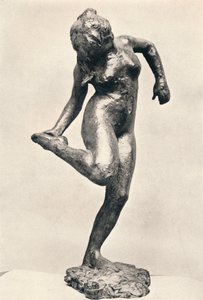 Sağ Ayağının Tabanına Bakan Dansçı, c1900 by Edgar Degas