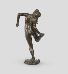 Sağ ayağının tabanına bakan dansçı, 1895-1902 by Edgar Degas