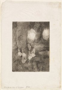 Kanatlardaki Dansçılar by Edgar Degas