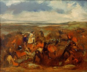 Poitiers Savaşı by Edgar Degas