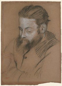 Diego Martelli by Edgar Degas