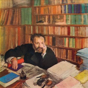 Duranty, 1879 by Edgar Degas