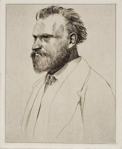 Edouard Manet, Göğüs Boyu Portre by Edgar Degas