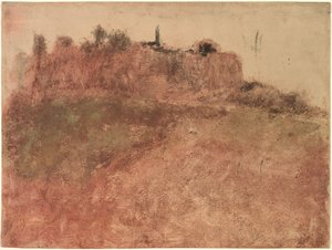 Esterel Köyü, c. 1890. by Edgar Degas