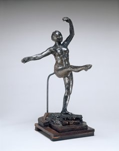 Dördüncü Pozisyon Ön, Sol Bacakta, c. 18851890. by Edgar Degas
