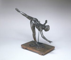 Büyük Arabesk, Üçüncü Kez İlk Eğik Arabesk, c. 18851890. by Edgar Degas