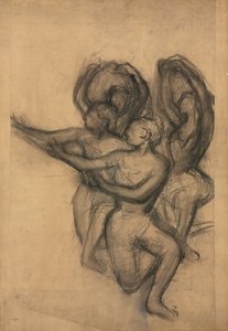 Dansçılar Grubu; Dansçılar Grubu, c.1895-1900 by Edgar Degas