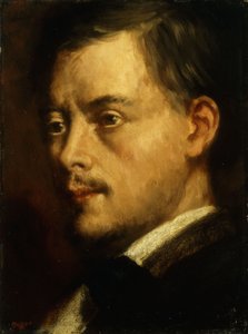 Bir Adamın Başı; Bir Adamın Başı, 1864 dolayları by Edgar Degas