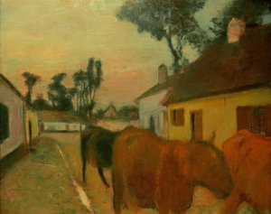 sürünün dönüşü by Edgar Degas