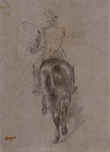 Atlı Avcı by Edgar Degas