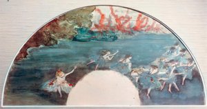 Farandole by Edgar Degas