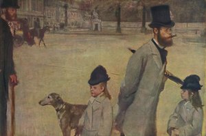 Le Vicomte Lepic, 1875, 1937. by Edgar Degas