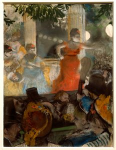 Büyükelçiler ile kafe konseri, Edgar Degas