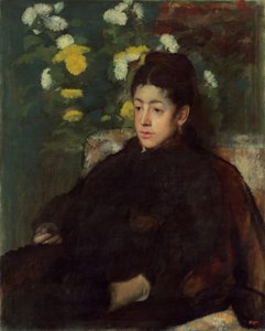Matmazel Malot, c. 1877. by Edgar Degas