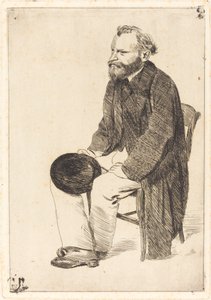 Manet Oturan, Sola Döndü Manet oturan, sola döndü, c. 1861. by Edgar Degas