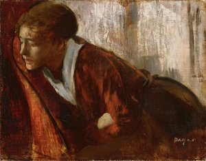 Melankoli by Edgar Degas