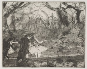 Aşama III, 1876-77. by Edgar Degas