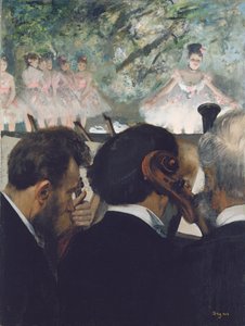 Orkestra Müzisyenleri by Edgar Degas