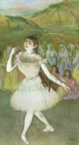 Pembe Dansçı (pastel) by Edgar Degas