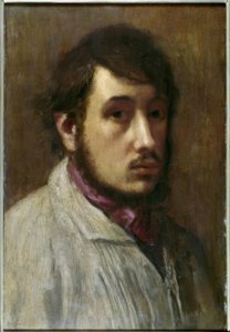 Bir adamın portresi by Edgar Degas