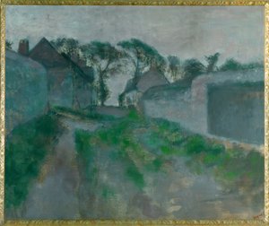 Köy sokak Aziz Valery Sur-Somme by Edgar Degas