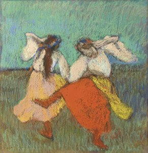 Rus dansçılar (Danseuses Russes). 1899 hakkında by Edgar Degas