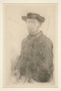 Otoportre, 1857 by Edgar Degas