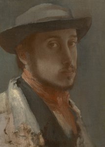 Otoportre, c.1857?-58 by Edgar Degas