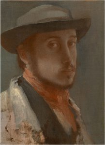 Otoportre, c. 1858 by Edgar Degas
