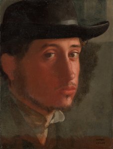 otoportre by Edgar Degas